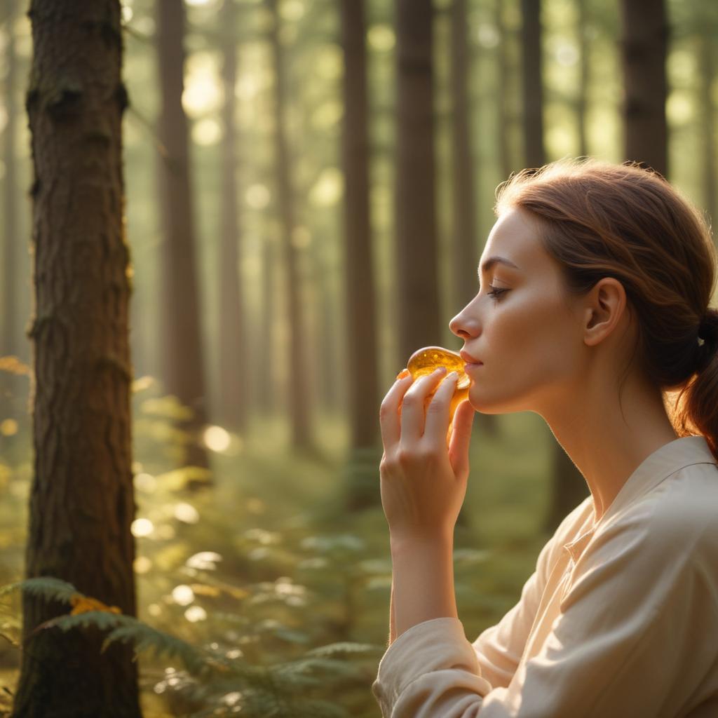 Косметические средства на основе балтийского янтаря